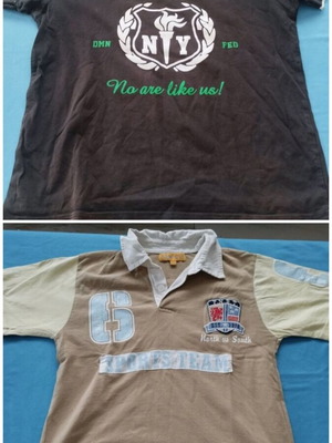 Set of 2 Boys' T-shirts size 8, like new, Sam 0-13 Polo & DMN Legend