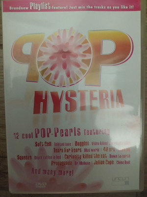 Pop Hysteria music DVD like new with 80s video clips