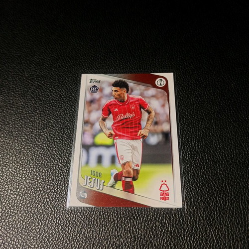 2025-2026 Topps UCC Flagship Igor Jesus Nottingham Forest RC like new