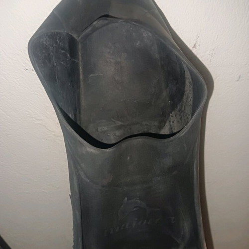 Fins black, like new, size 38-40