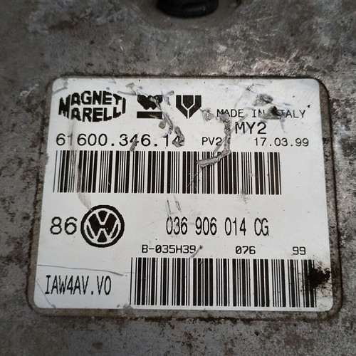 VW Volkswagen Golf 1.4 computer 036906014CG, 6160034614