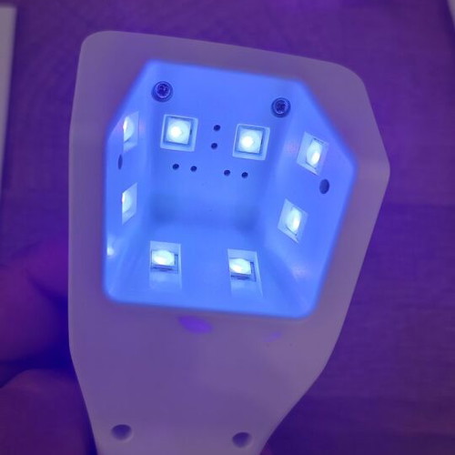 JODSONE Mini UV Nail Lamp rechargeable with timer and sensor