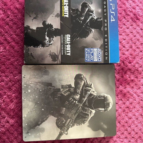COD Infinite & Modern Warfare Legacy Pro Edition used with steelbook