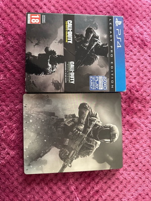 COD Infinite & Modern Warfare Legacy Pro Edition used with steelbook