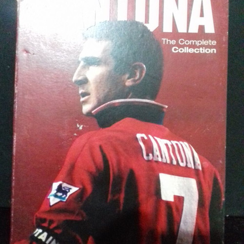 Boxset 3 DVD Eric Cantona used with bonus 1996 FA Cup Final DVD