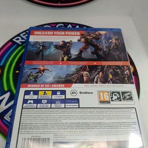Anthem for Sony PS4 used