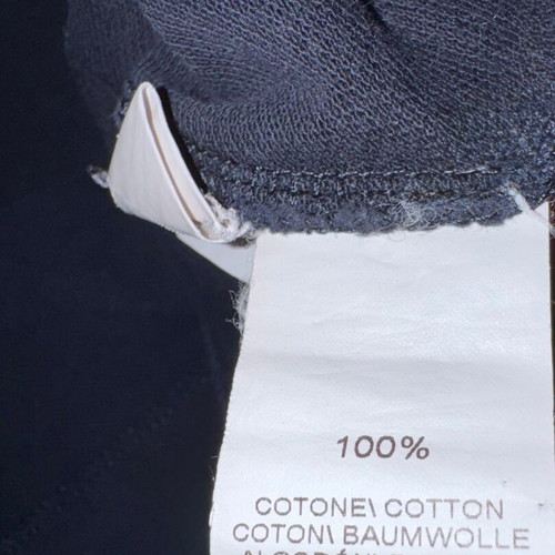 Brunello Cucinelli navy blue polo XL slim fit used