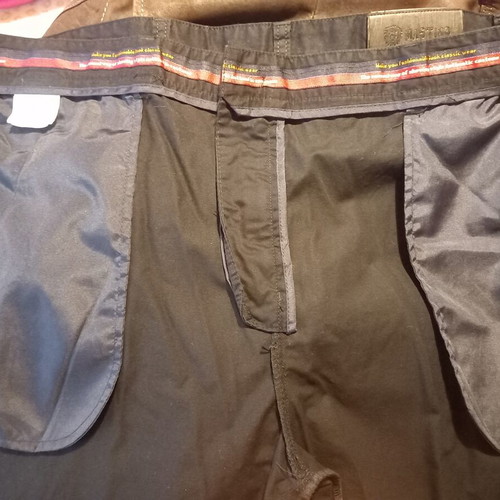 Mastino men's black cotton trousers like new, size 3XL