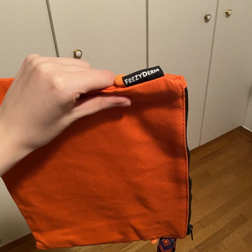 Frezyderm boho orange beach pouch