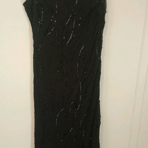 Raxevsky women's dress with sequins and embroidered beads, like new