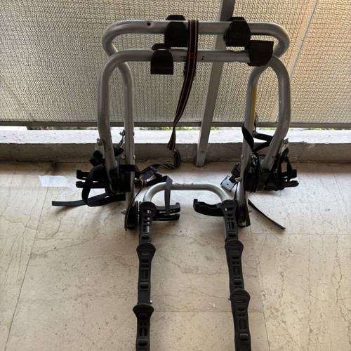Car bike rack for 2 bikes, aluminum frame