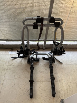 Car bike rack for 2 bikes, aluminum frame