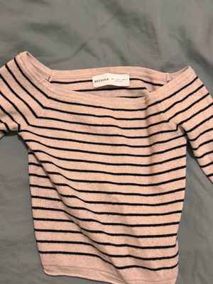 Bershka long sleeve used, striped, size S