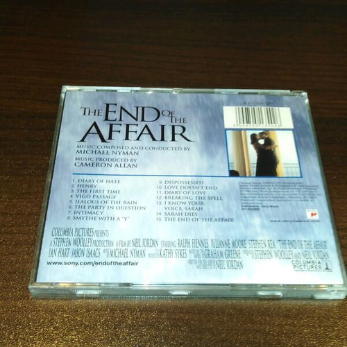 The End Of The Affair OST CD like new