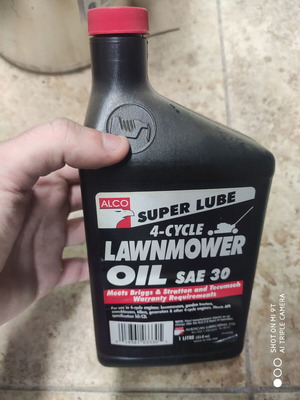 Alco SAE 30 oil for 4-cycle engines new