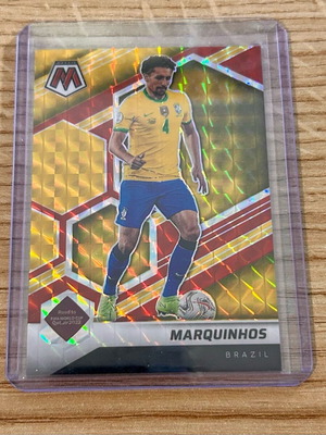 Marquinhos numbered card like new Panini Brazil 2021-22 17/88