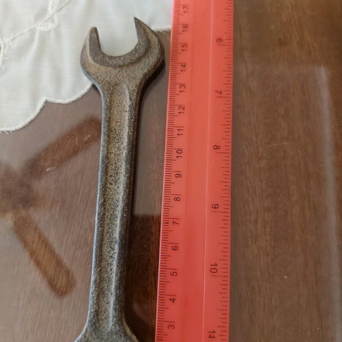 Vintage wrench sizes 17 and 13 used, made in Gabrovo