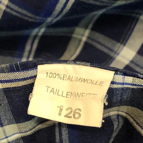 Barisal shirt new, size L/XL, white and blue