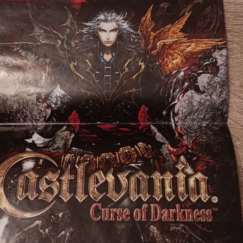 Castlevania: Curse of Darkness PS2 game, PAL edition, complete