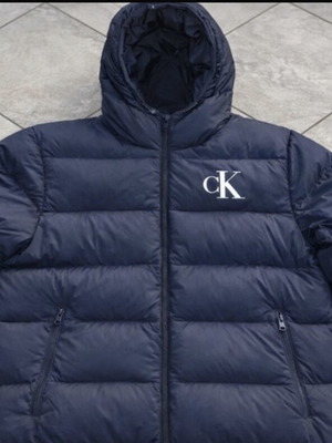Μπουφάν Calvin Klein XL σκούρο μπλε σαν καινούργιο
