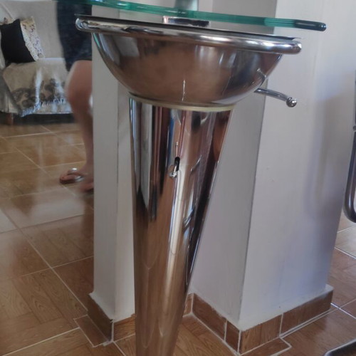 Patroklos stainless steel sink like new
