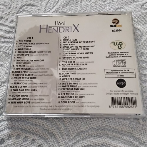 Jimi Hendrix 2CD