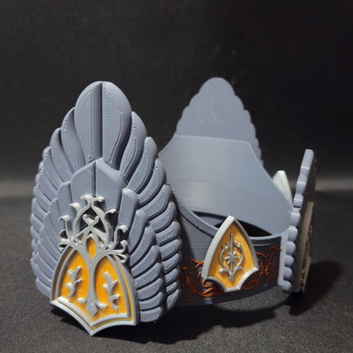 Aragorn Lord Of the Rings Crown cosplay 3D printing made to order