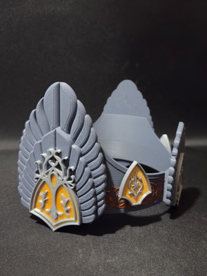 Aragorn Lord Of the Rings Crown cosplay 3D printing made to order