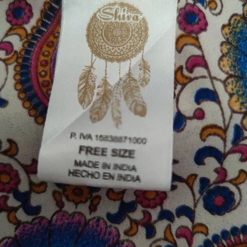 Boho Kaftan Dress 100% Viscose Free Size XL-4XL