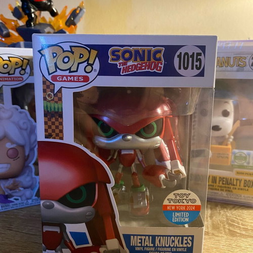 Funko Pop Metal Knuckles Sonic The Hedgehog Limited Edition 2024