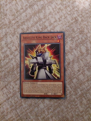 Yu-Gi-Oh Absolute King Back Jack σαν καινούργιο