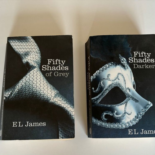 Fifty Shades of Grey books 1 and 2 used, English