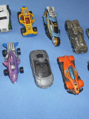 Hot Wheels μεταχειρισμένα, πακέτο 11 αυτοκινητάκια