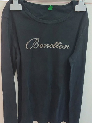 Γυναικεία μπλούζα Benetton No S-M μαύρο