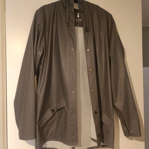 Rain waterproof jacket like new, gray, size S