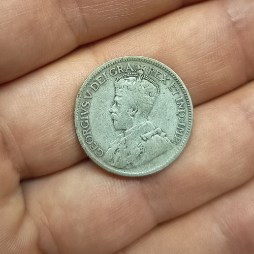 Cyprus 9 Piastres 1919 used coin in good condition