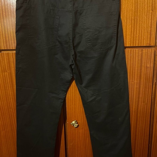 Black cotton pants 100% like new, size 42/56