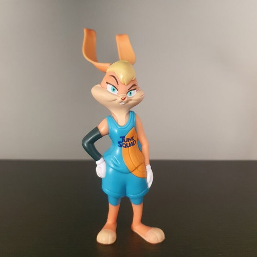 Lola Bunny figure from Space Jam 2 2020, used, 13cm