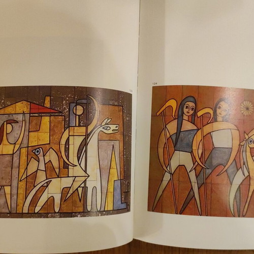 Panos Valsamakis book with 137 paintings 1982 used