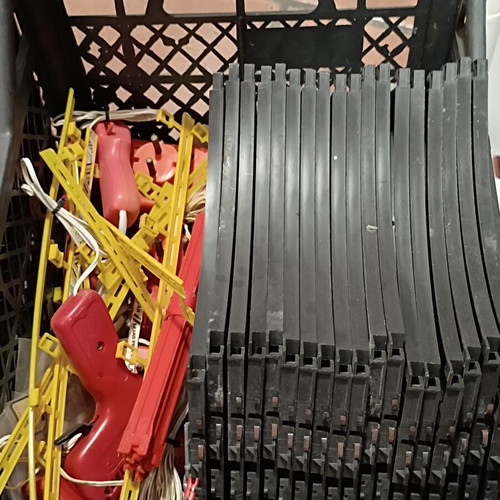 Electric Race Track Parts used