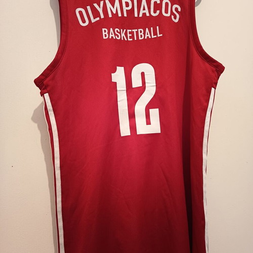 Olympiacos women's basketball training jersey medium like new
