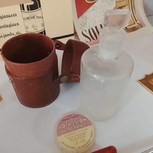 Vintage pharmaceutical and medical advertising collection used
