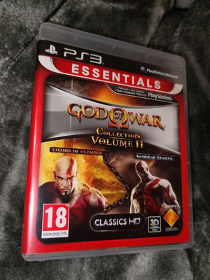 God of War Collection Volume II PS3 game like new with manual