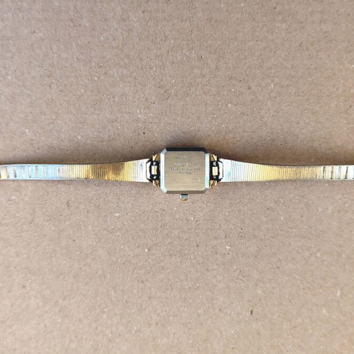 Seiko Vintage Women's Mechanical Wristwatch Gold Plated Model 11-3990 1979
