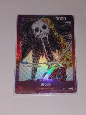 Κάρτα One Piece TCG Brook Premium Bandai Products promo σαν καινούργια