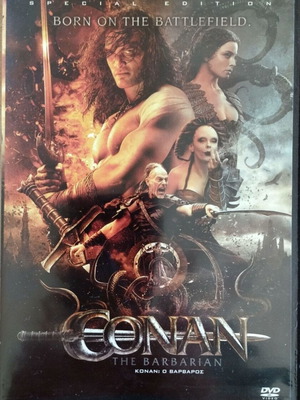 Conan the Barbarian DVD like new, adventure fantasy with subtitles
