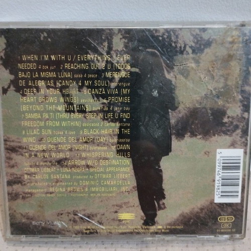 Ottmar Liebert & Luna Negra Solo Para Ti CD used, jazz