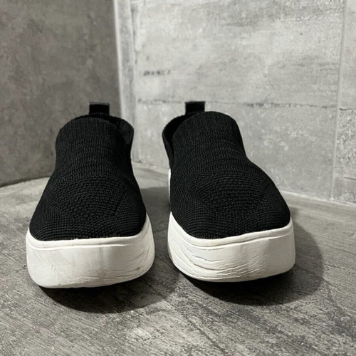 Primark women's slip-on shoes used, size 38-39, black
