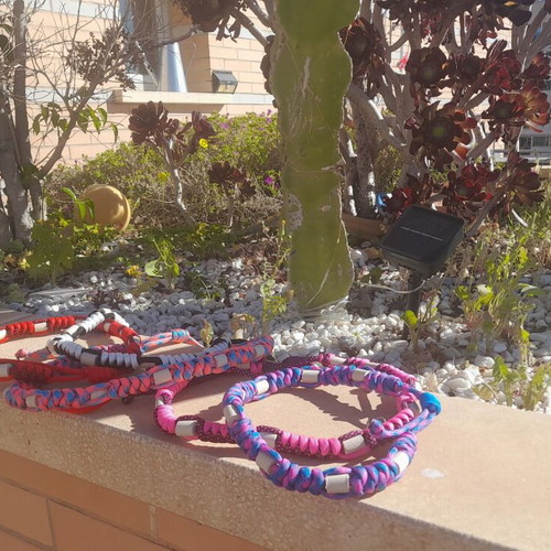 Hand-Made Dog Collar New, Various Colors and Sizes