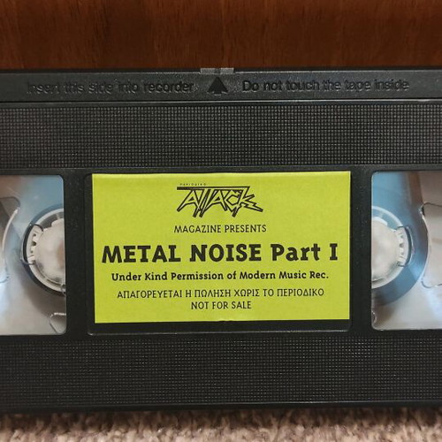 Metal VHS tapes like new, pack of 4 from Attack magazine